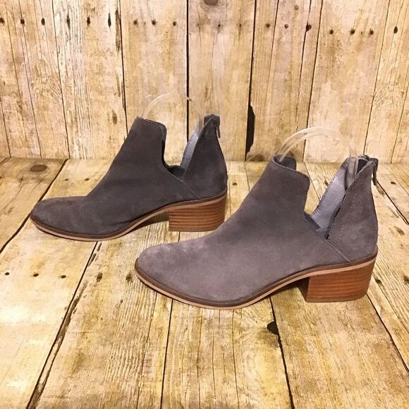 Steve Madden Gray Leather Lancaster Bootie 7M‎ - Picture 4 of 8